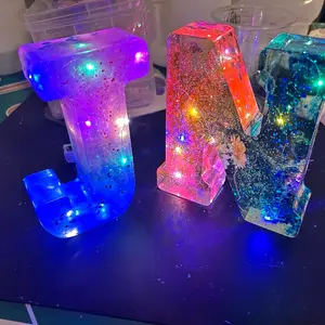 Light up Epoxy Letters