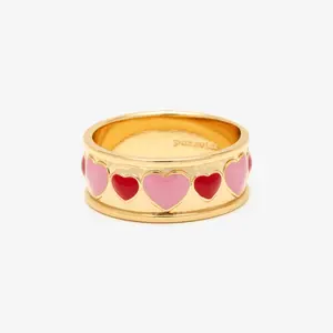 Enamel Heart Ring Enamel Heart Ring
