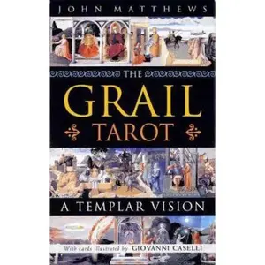 USED-The Grail Tarot: A Templar Vision by John Matthews (Cards)