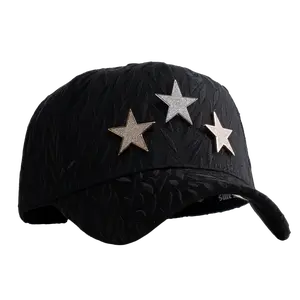 BARBAS X CT - ROCKSTAR 7 CT Snapback Hat – 3D Embroidered Streetwear Adjustable Baseball Cap for Men & Women, Bold Urban Style with Premium Stitching and Everyday Wear Comfort