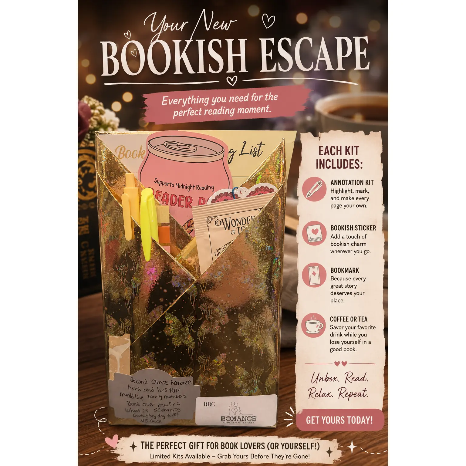 Blind Date With A Book Annotation Kit Only