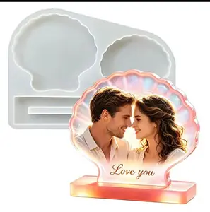 Seashell Frame Resin Mold