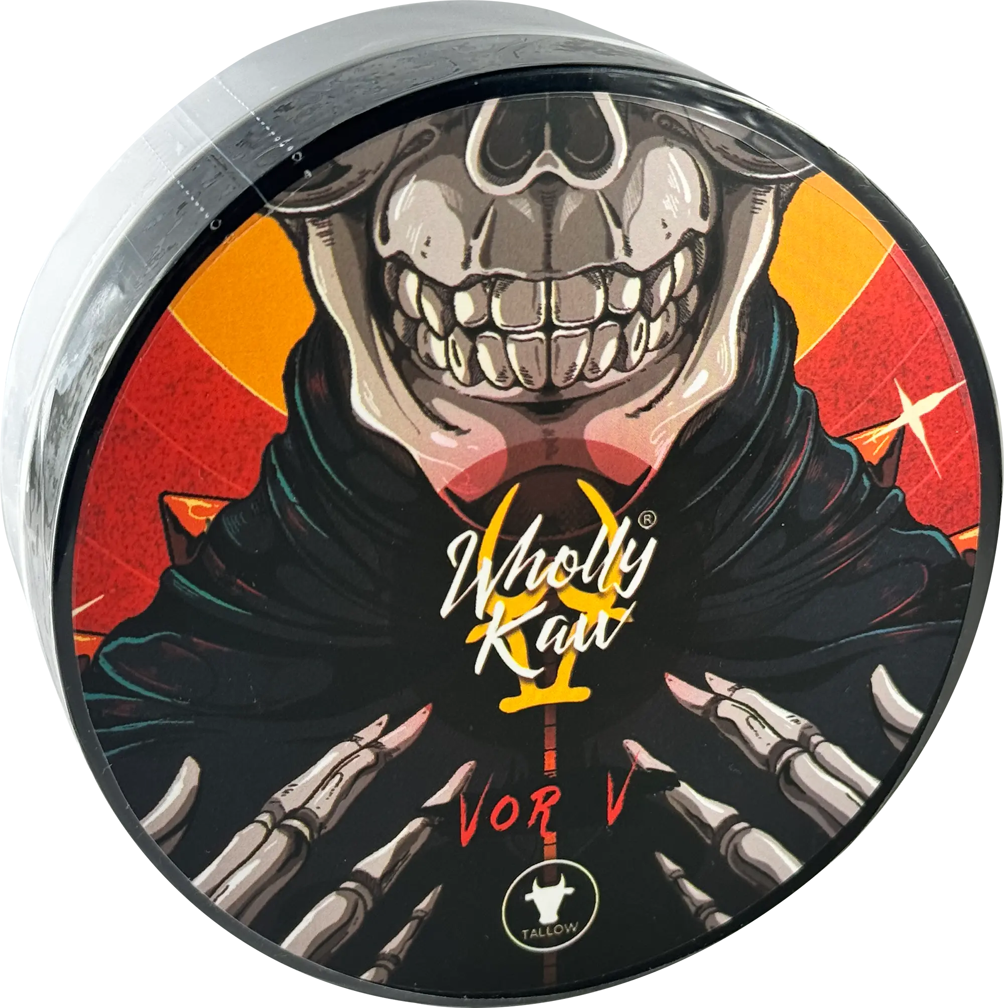 Vor V Shaving Soap - Luxury Dense, Rich & Creamy Lather Wet Shave Puck Grooming and Skincare for Men. Tallow, Whey Proteins, Donkey Milk, Water Buffalo Milk, Lanolin, Hops Extract, Shea Butter, Cocoa Butter, Kokum Butter Made in USA
