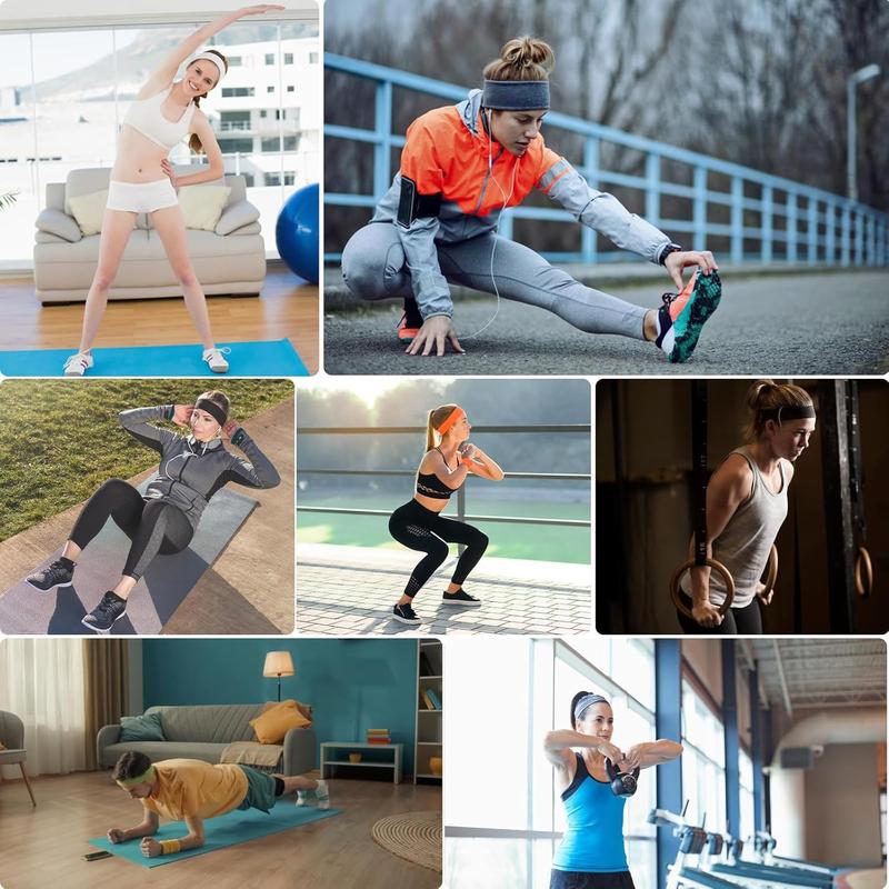 23 Pack Headbands for Women, Include Black, White, Pink, Red Headband Generic