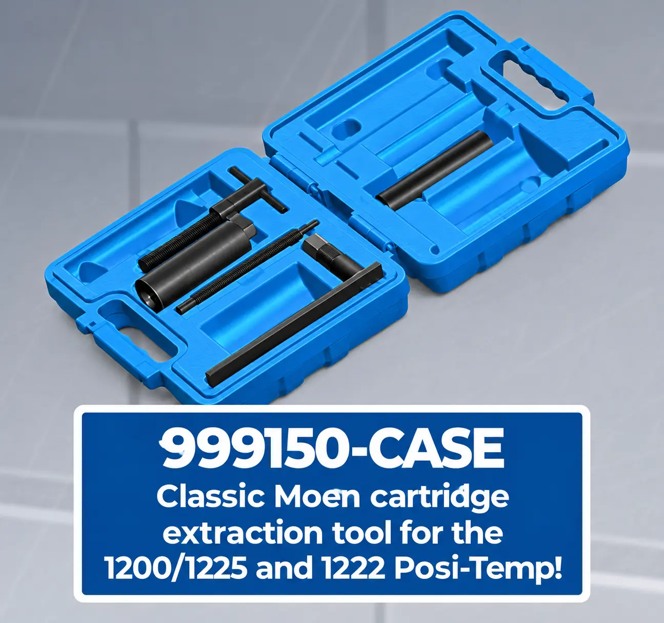ONA Puller Tool Set for Moen 1200, 1222, 1225 Cartridges (999150-CASE)