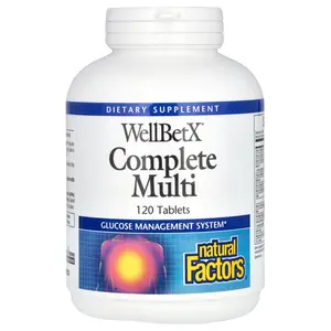 Natural Factors WellBetX®, Complete Multi, 120 Tablets