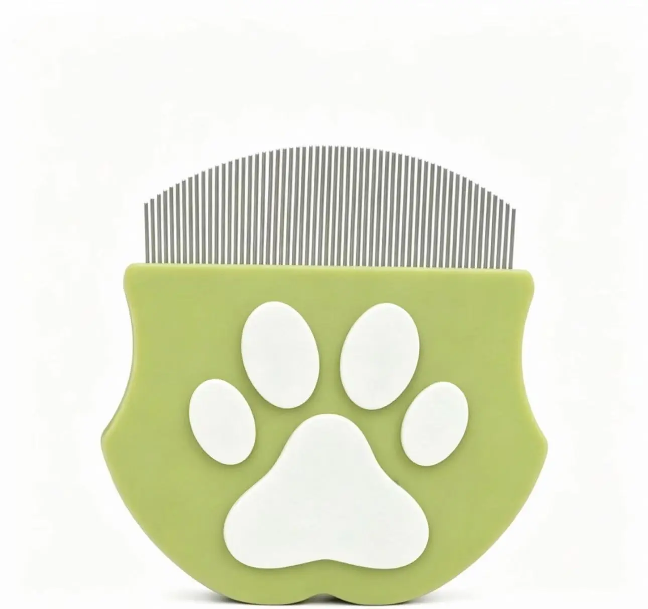 Tear Stain Remover Comb for Dogs & Cats - Fine Tooth Metal Grooming Comb Eye Care Tool