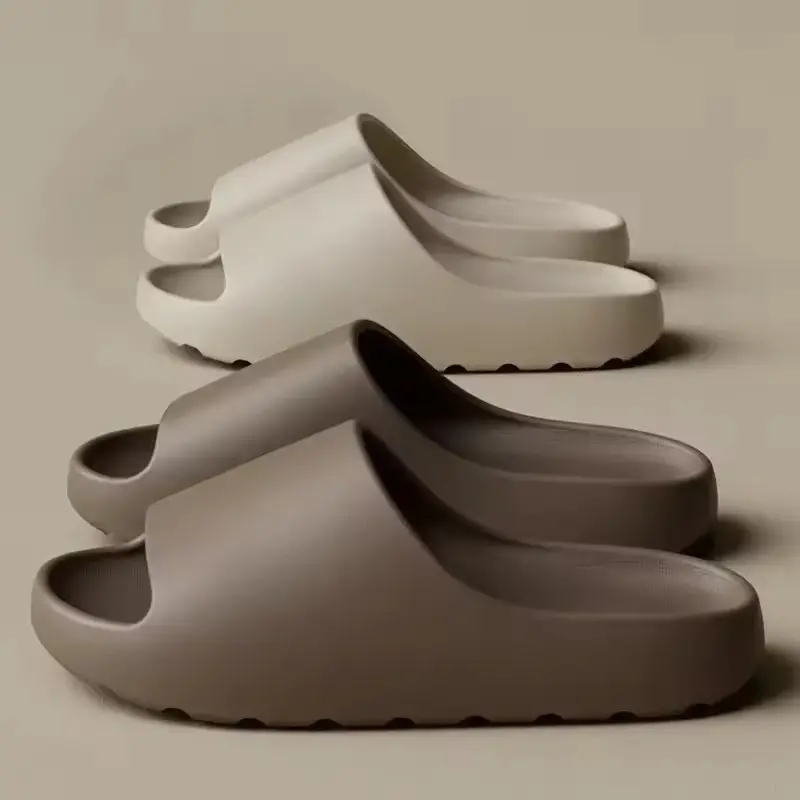 Coconut Slippers Cloud Thick-soled Sandals Summer Fashion Soft Bottom Beach Men Slippers Women's EVA Slides Comfortable