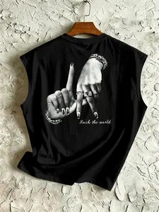 Men's Casual Sleeveless Vest, Perfect for Various Occasions, Travel & Home Wear, Comfortable Fabric, Geometric Pattern, Fitted Style