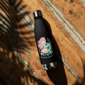 Seashell Siren Stainless steel water bottle