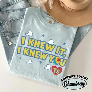 Vintage I Knew It I Knew You Shirt, TS Friendship Shirt, Woody Buzz Lightyear Tee, Family Matching Tee