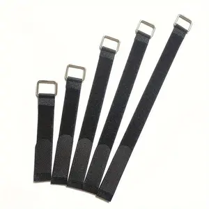 Nylon packing tape, with metal fasteners, reverse-folded, binding tape, garment fixation and organization tape