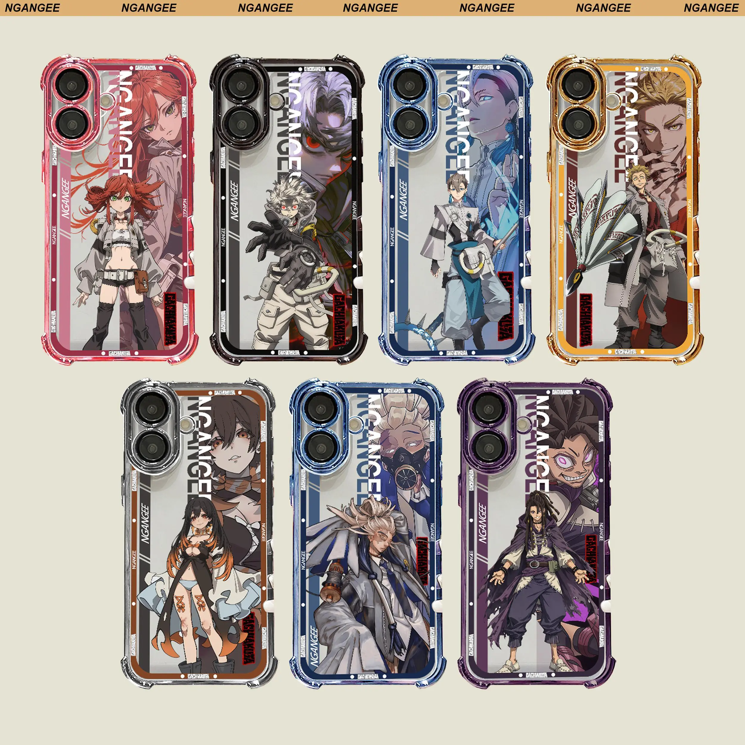 Gachiakuta Anime Phone Case for Samsung And iPhone fit Galaxy S22 S23 S24 S25 S26 S26ULTRA S23FE S24FE and iPhone 17 17AIR 17 PRO MAX 11 12 13 14 15 16 PLUS FYZG1-7