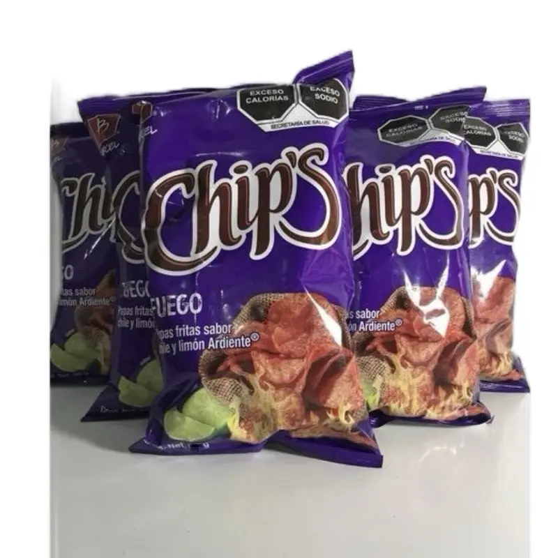Chips Fuego Barcel 5pk (52g) Snack Chips Fuego Barcel 5pk (52g) Snack