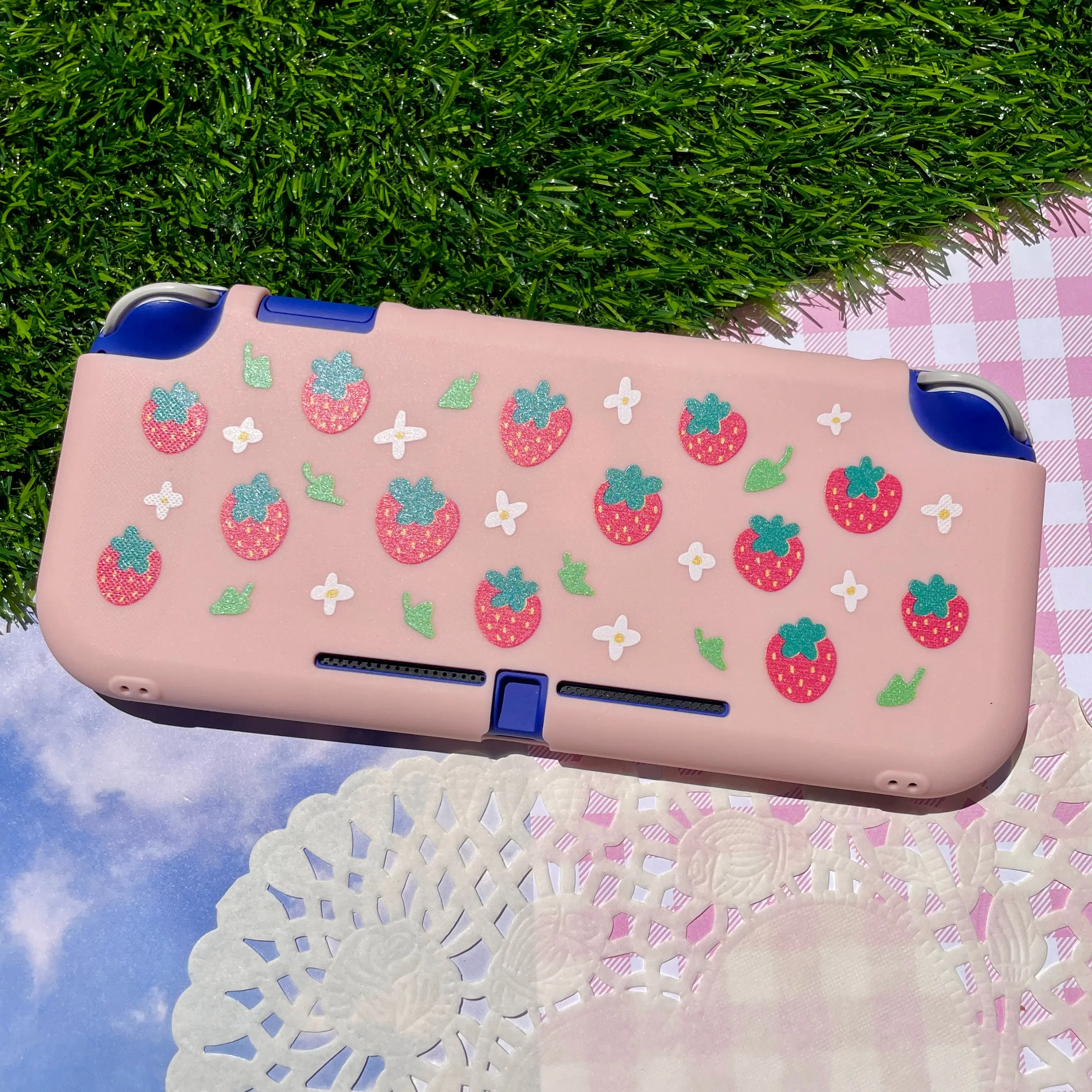 Strawberry Nintendo Switch Lite Case