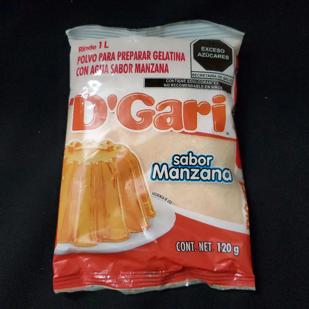 D'Gari Gelatina - Manzana / Apple