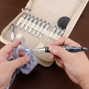 Hand Knitting Crochet Set
