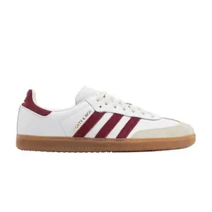 Sporty & Rich x adidas Samba OG 'White Core Burgundy'