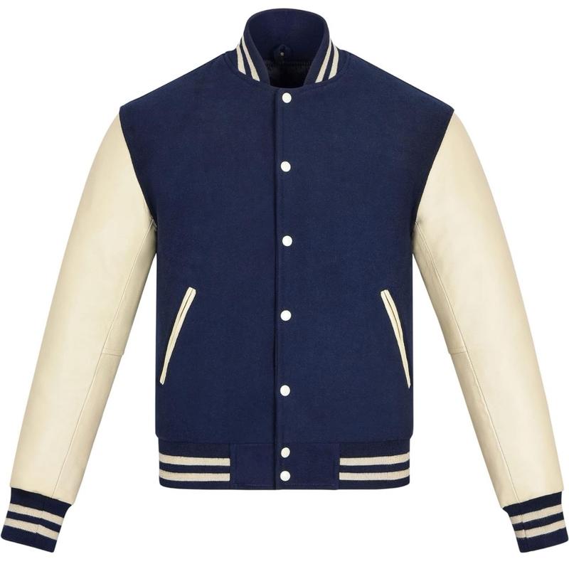 Varsity Jacket Baseball Letterman Jacket– Wool and Leather Premium Quality Unisex Basketball Jacket