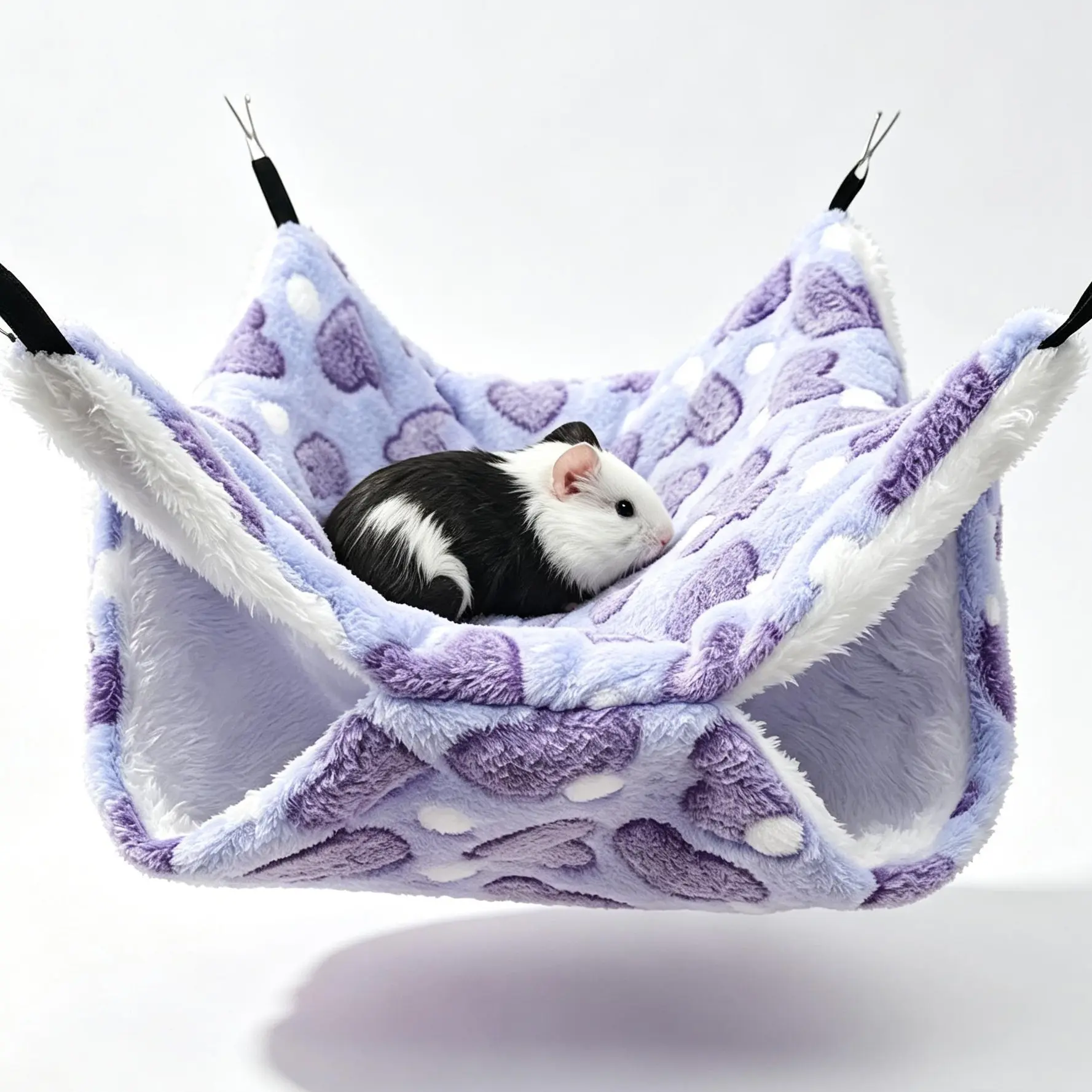1PC Winter Warm Double-Layer Suspended Small Pet Hammock - Squirrel, Hamster Sleeping Bag Pet Supply