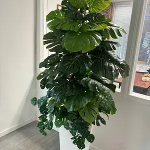 Elegantes Artificial Plants - Realistic Greenery for Home Decor - Perfect for Living Rooms & Offices - Enhance Your Space with Lifelike Leaves