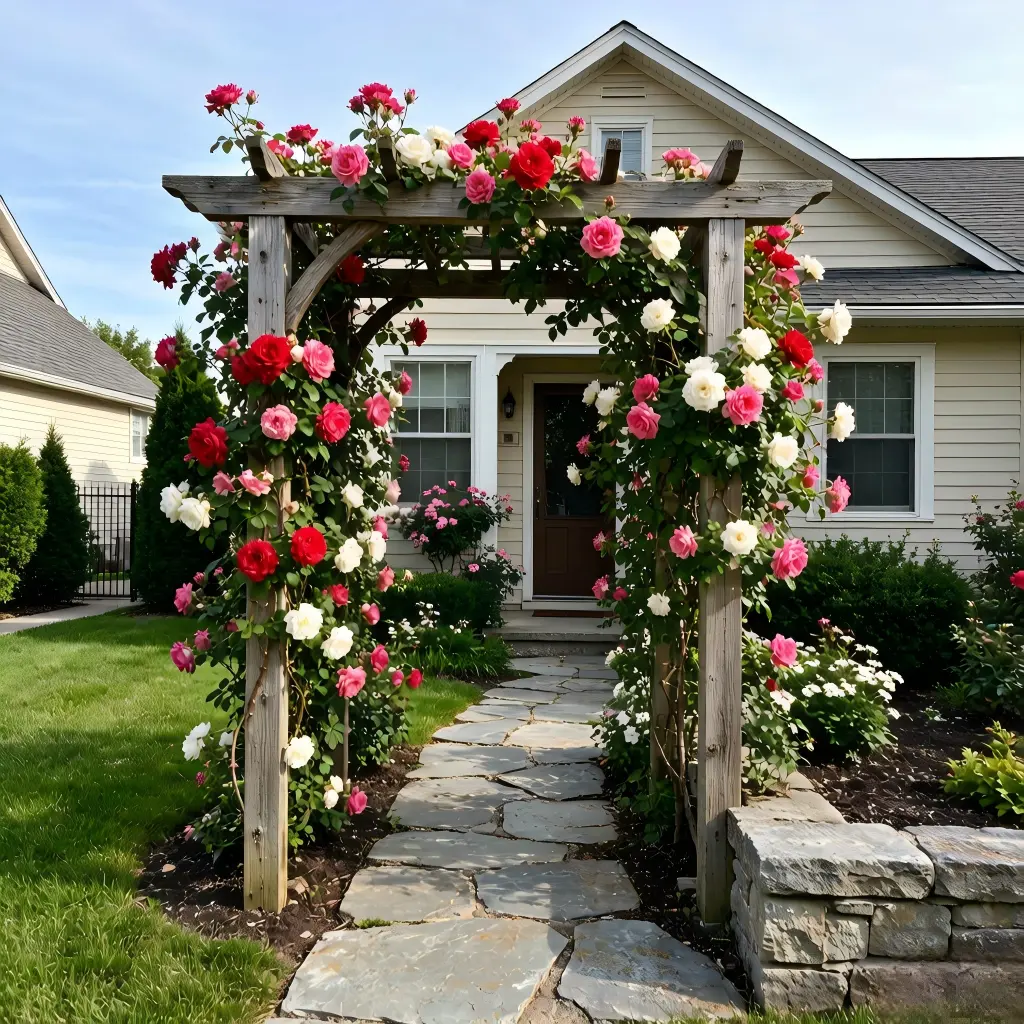 200pcs Climbing Rose Seeds – Fragrant Multicolor Rambling Roses for Garden Arch & Fence Décor, Perennial Flowering Vines, Easy-Grow Romantic Rose Seeds for Beginners