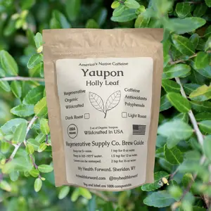 Organic Yaupon Holly Loose Leaf Tea - Antioxidant Rich Yaupon