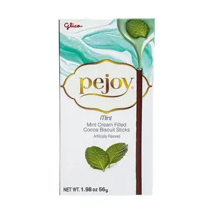 GLICO Mint Flavor Filled Biscuit Sticks 1.98 oz