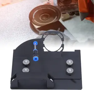 45 Degree Tile Chamfering Tool with Base Plate, Type 100 Angle Grinder Stand for Tile 45° Chamfer Cutting, Angle Grinder Stand for Cutting Ceramic Stone, Power Tool