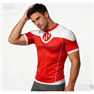 Invincible Cosplay Rash Guard Diving T Shirt RashGuard BJJ Short Long Sleeve MMA Clothes Women Men Viltrumite Gym Shirt Costume