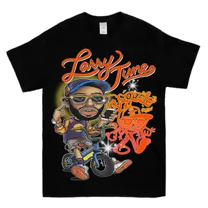 Larry June T-Shirt New Black Tee
