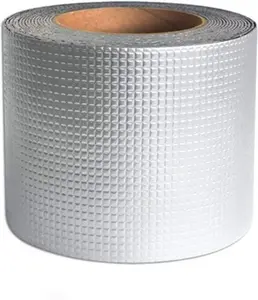 Professional Waterproof Butyl Rubber Tape External Aluminium Foil Suitable for Roof Leak, Surface Crack, Window Sill Gap, Pipe Rupture, Boat Sealing, Etc