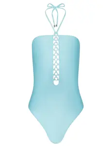 PRE-ORDER-L'AGENCE Indore One-Piece Swimsuit in Ice Blue