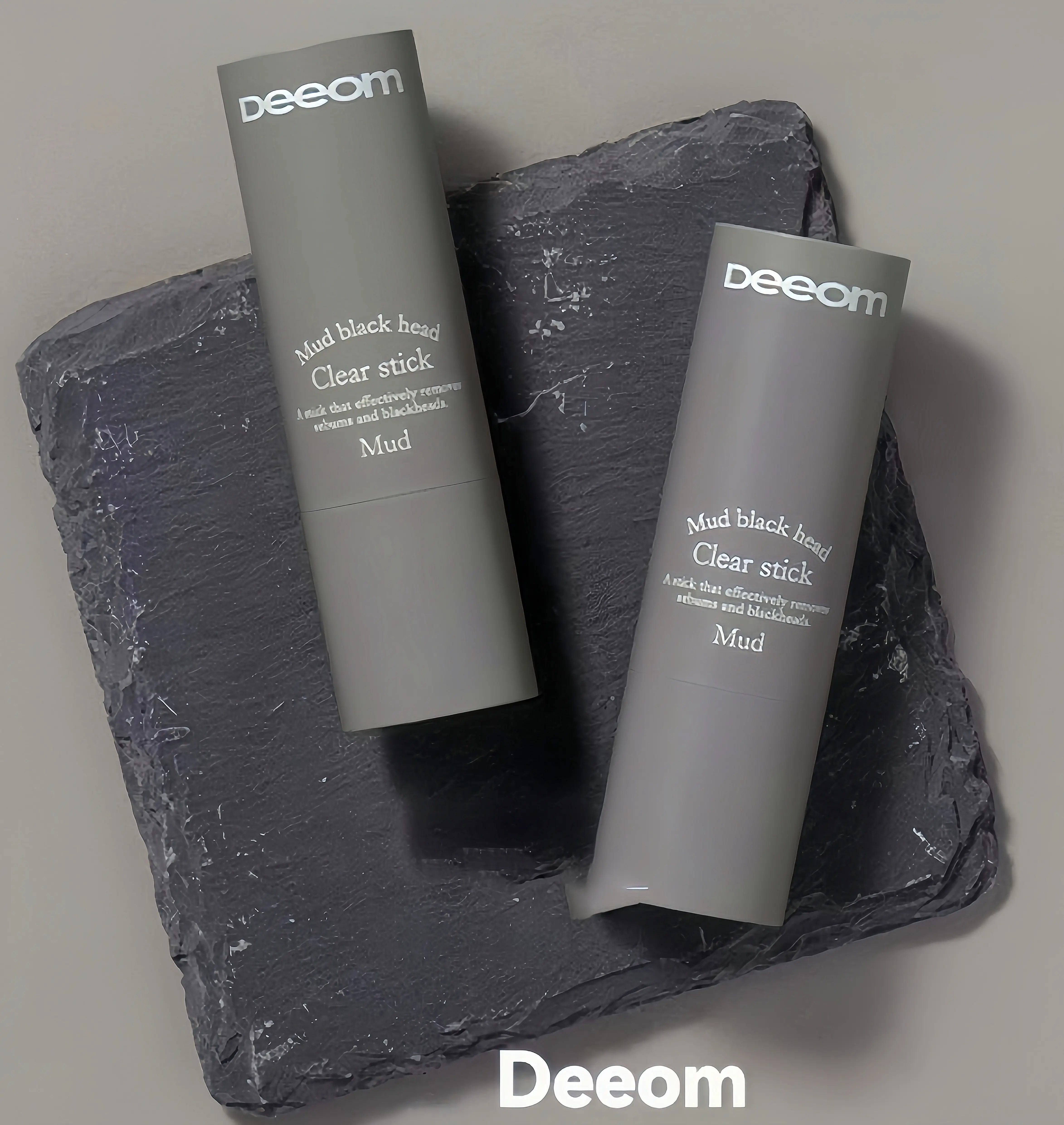 Deeom Korean Pore & Blackhead Stick for Oily & Combination Skin Deep Cleansing Gentle Exfoliation Soothing Hydration with Kaolin Clay Charcoal & Walnut Shell Powder Complex Specialized Blackhead Care - Moisturizer
