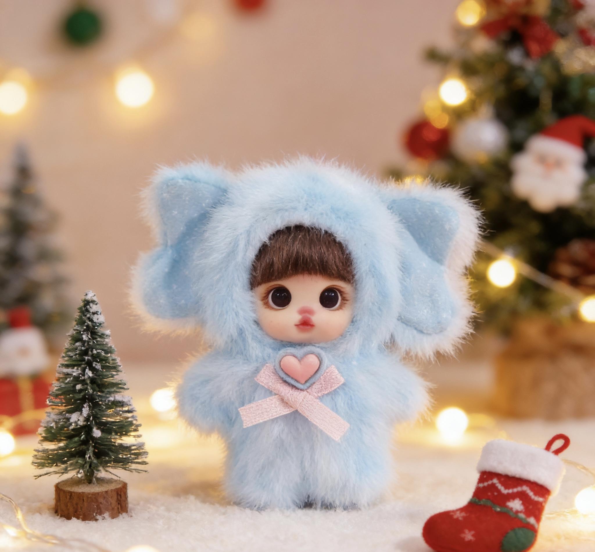 Lolifen Cute Bear Adorable Plush Doll Charms