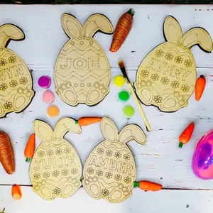 DIY Easter Egg Paint Kit, Kids Easter Egg Basket Filler, Custom Kids Craft Activity, Personalized Easter Craft Kit, Kids Easter Gift Idea