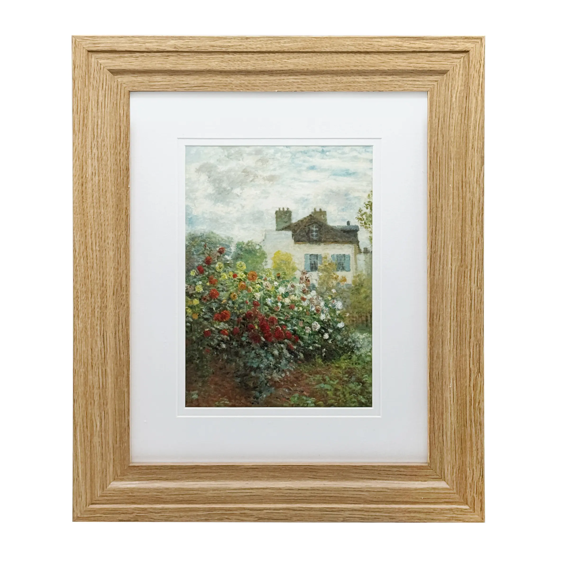 8x10 Minimal Rustic Wood Picture Frame