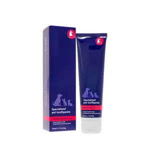 Pet oral hygiene cream - Cleanses the mouths of cats and dogs, eliminating bad odors, removing tartar and stains, and whitening teeth.