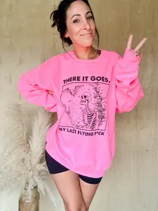 There It Goes Graphic Pullover