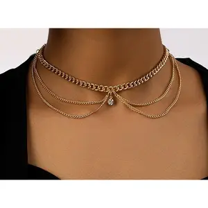Layered Choker Necklace