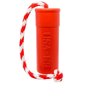 USA-K9 Firecracker Floating Training Dummy | K9 Handler Reward Toy | Red | USA Made