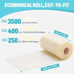 39.3-118in Large Capacity 3.94in Hydrocolloid Roll Ideal for Facial Acne Care & Nose Wings CE Certified Safety Versatile for Healthcare Professionals#BudgetBeauty# StockUpSkincare