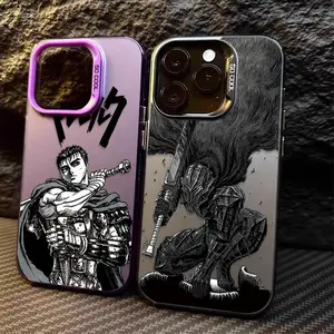 Berserk Guts Hot Blood Anime Case For iPhone 17 Air 16,15,14,13,12,11,Pro,MAX