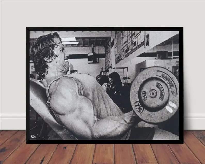 Arnold Schwarzenegger Bodybuilding Poster
