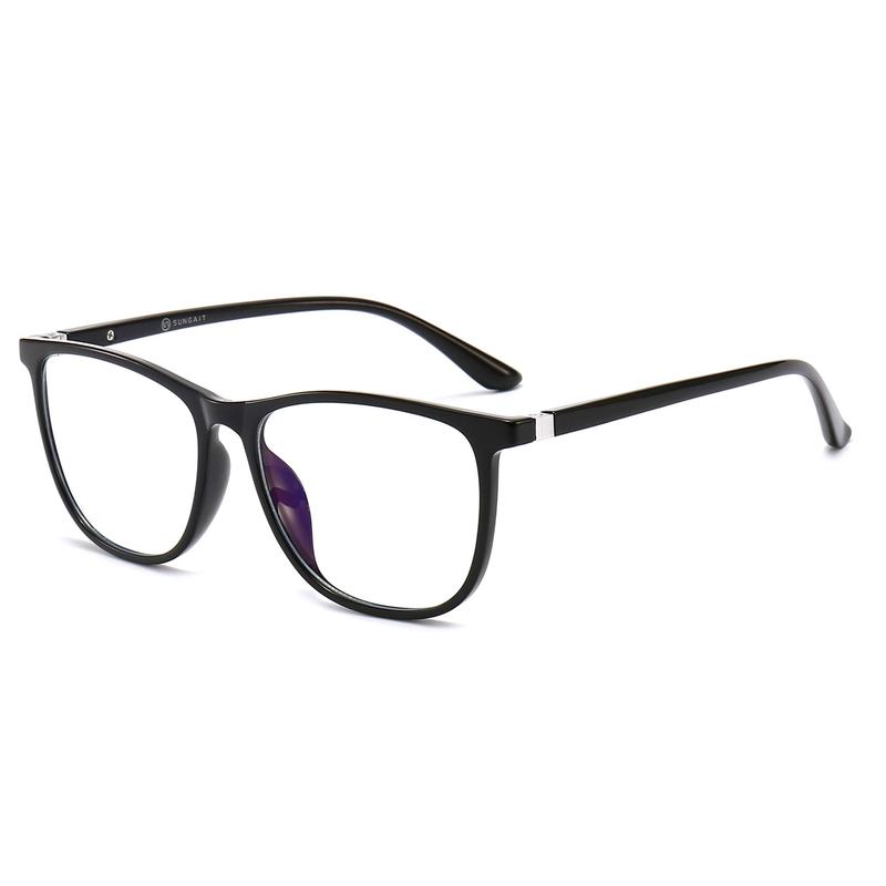 SUNGAIT Daily Anti Blue Light Glasses Office Work Gaming High Quality Lightweight TR90 Flexible Frame Unisex UV400 Protection Eyewear GT902