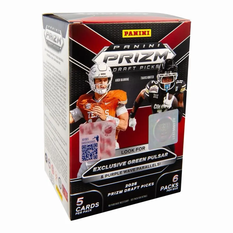 2025 Prizm Draft Picks Blaster Box! (Green Pulsar Parallels