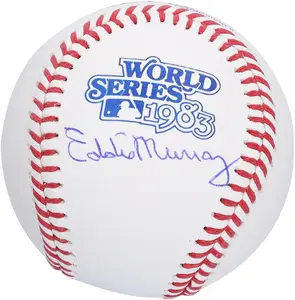 Eddie Murray Baltimore Orioles Autographed 1983 World Series Logo Baseball - Fanatics Authentic Certified
