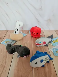 Sea Critters 2 - Puchimaru - Bean-filled Plush Keychain