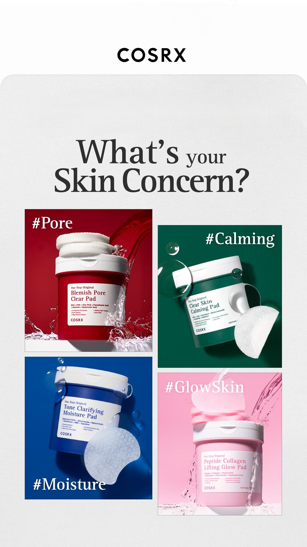 [COSRX Official] Acne Care Blemish Pore Clear Pad | Exfoliating Toner Pads for Acne, Blackheads & Pore Care (BHA + PHA + LHA) Skin Repair