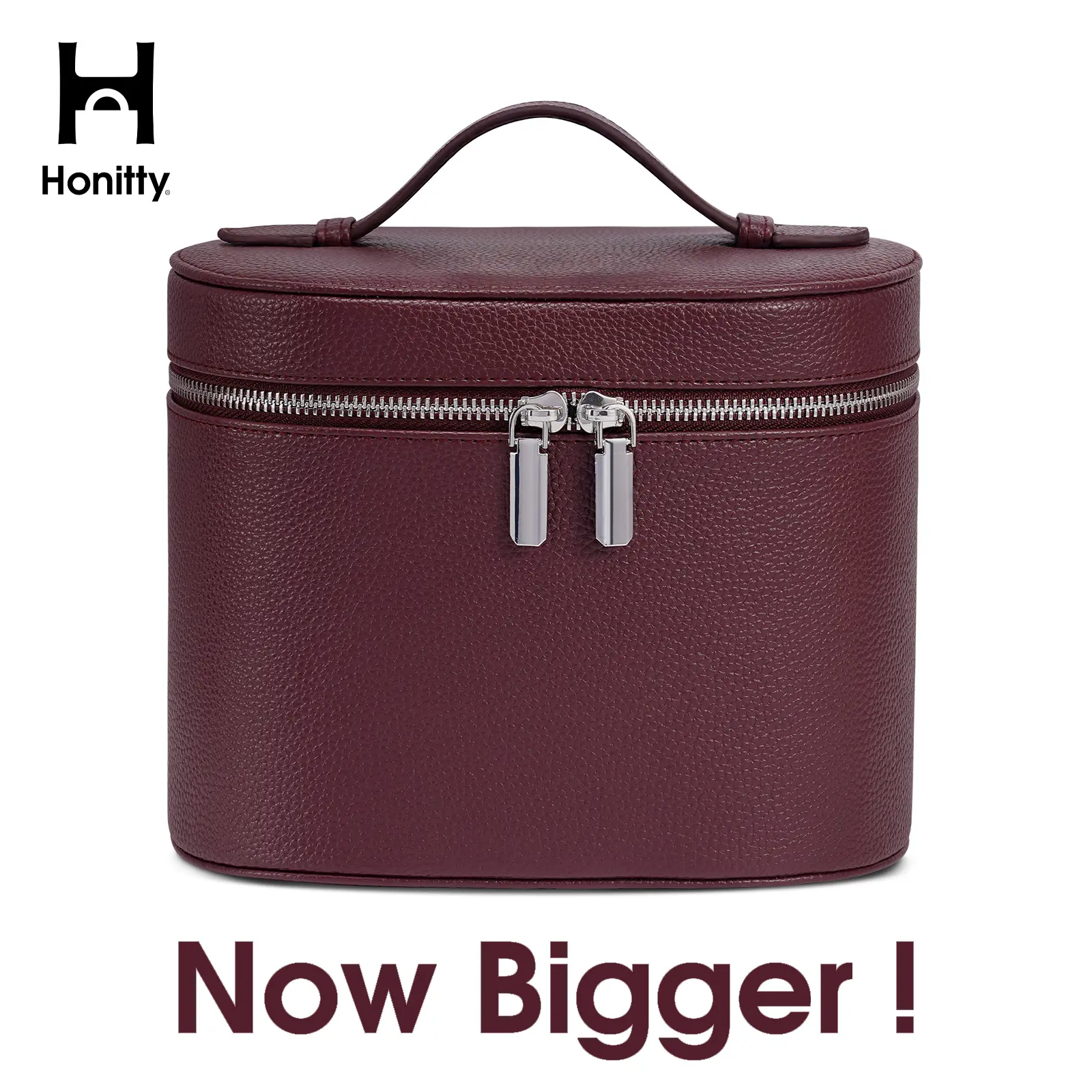 Oval-Bigger Burgundy 